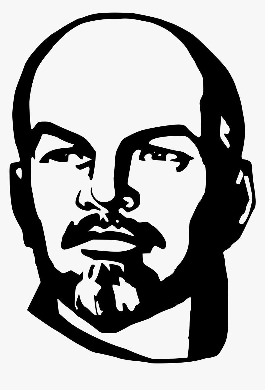 Vladimir Lenin Png - Lenin Black And White, Transparent Png