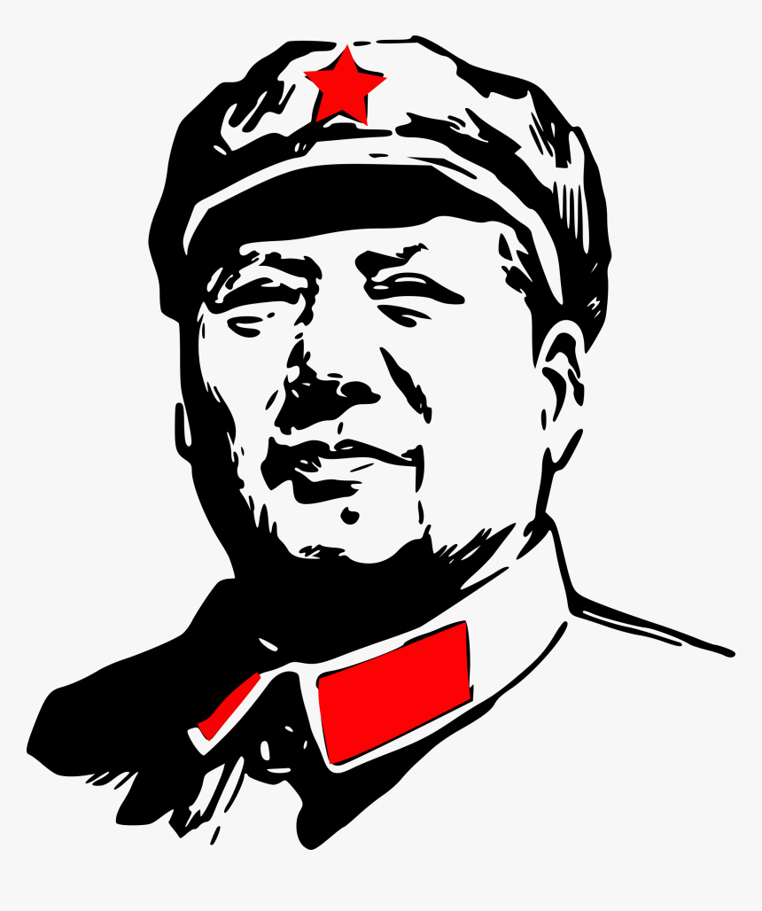 Lenin Of Zedong Maoism China Chairman Party Clipart - Mao Zedong Png, Transparent Png