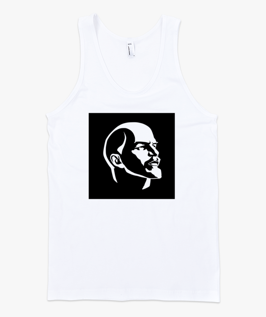 Lenin Fine Jersey Tank Top Unisex By Itee - Sleeveless Shirt, HD Png Download