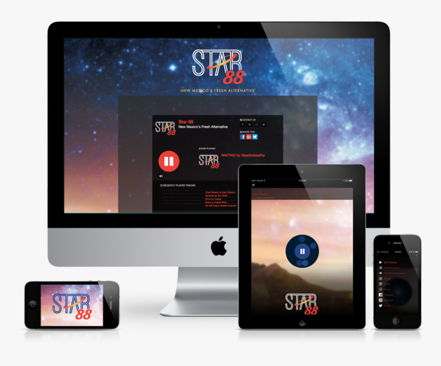 Imac, Ipad, Iphone Mockup - Boutique Website Ad Mockup, HD Png Download