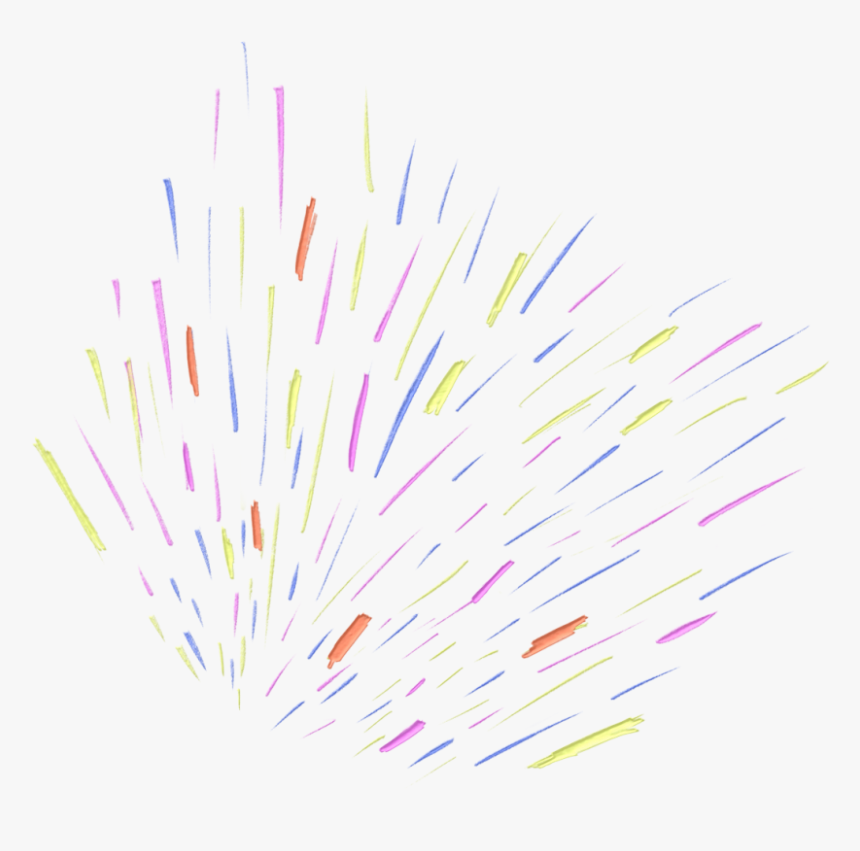 Fireworks Colours Sticker Small Png - Colorfulness, Transparent Png
