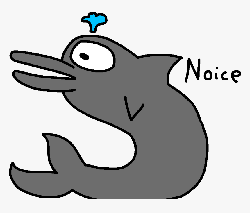Dolphin Clipart Sad - Sad Dolphin Png, Transparent Png