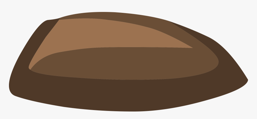 Misc Seed Small Brown Clip Arts - Brown Pebble Clipart, HD Png Download