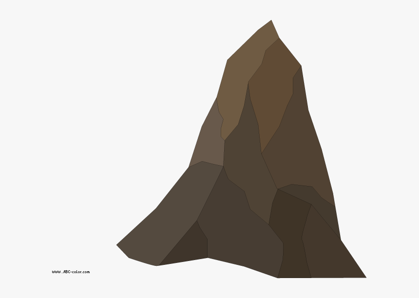 Transparent Rock Clipart Png - Нарисованная Скала, Png Download