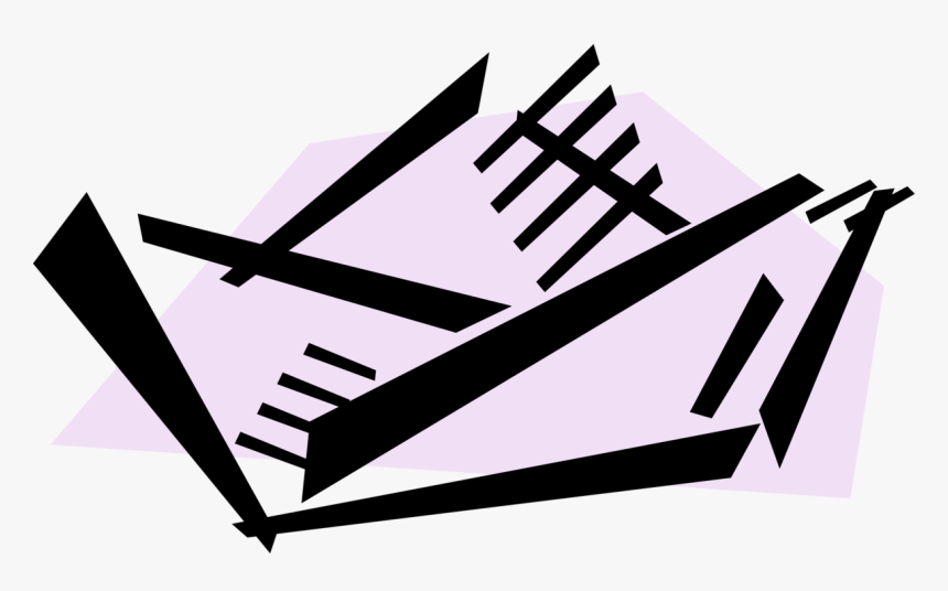 Vector Illustration Of Origami Paper Boat Toy, HD Png Download