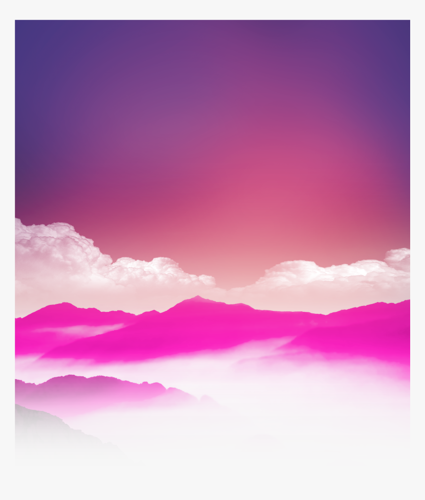 Fundal Red Mountain Material Afterglow Calm Horizon - Afterglow, HD Png Download