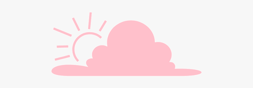Clouds Pink Icon Png, Transparent Png