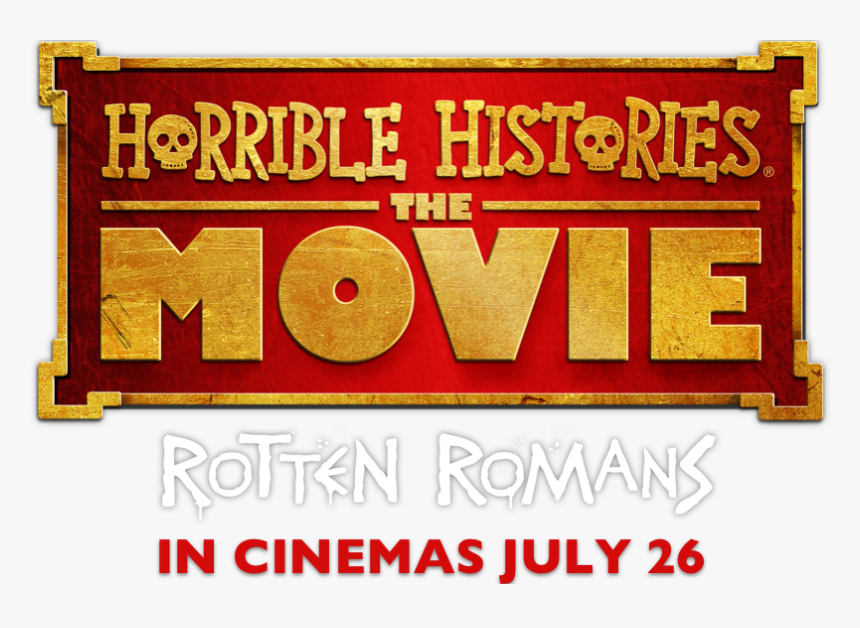 The Movie - Horrible Histories Rotten Romans Logo Png, Transparent Png