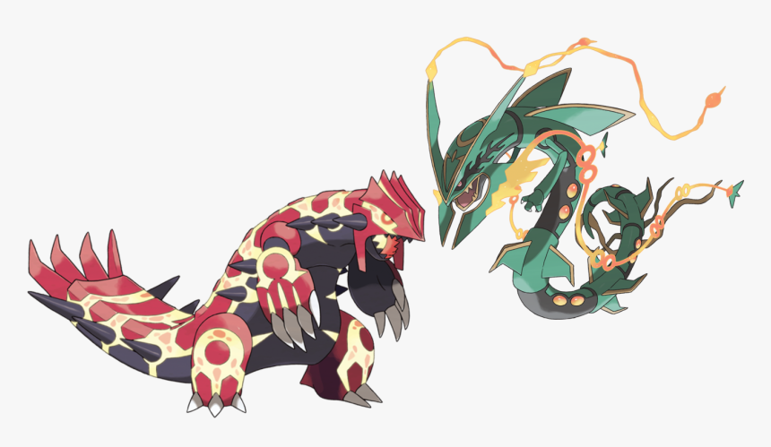 Rayquaza And Groudon - Groudon Primal, HD Png Download