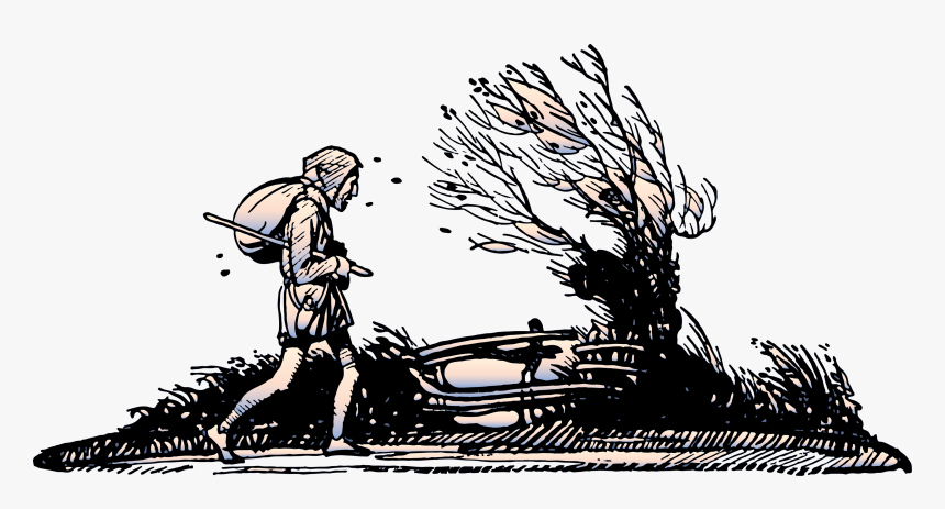 Old Age Home Art, HD Png Download