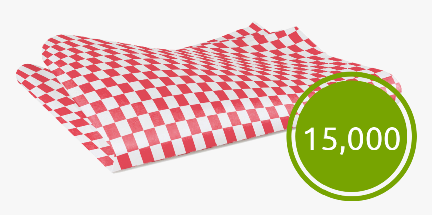 Papel Para Envolver Alimentos Cuadros Rojos Y Blancos - Food, HD Png Download