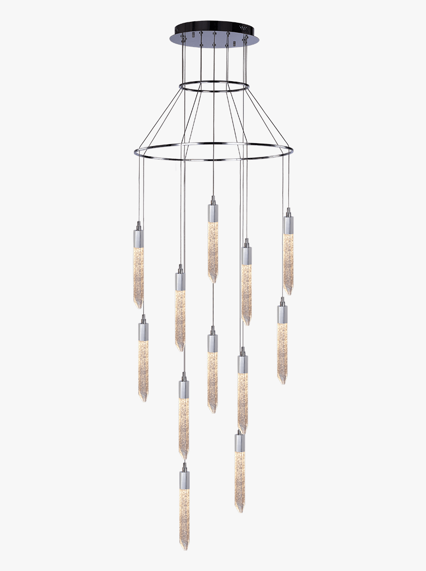 Shard 12 Light Adjustable Pendant - Lampshade, HD Png Download