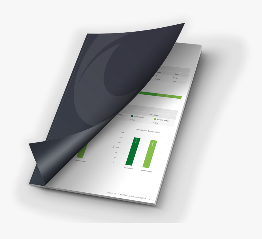 A4 Magazine Mockup Cover Opening, HD Png Download