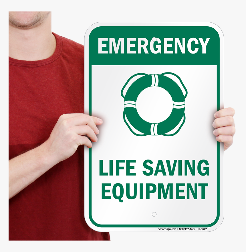 Life Saving Equipment Sign, HD Png Download