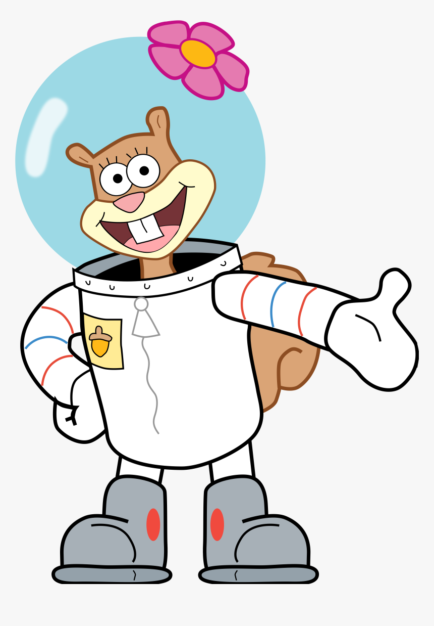 Transparent Sponge Bob Png - Sandy Cheeks, Png Download