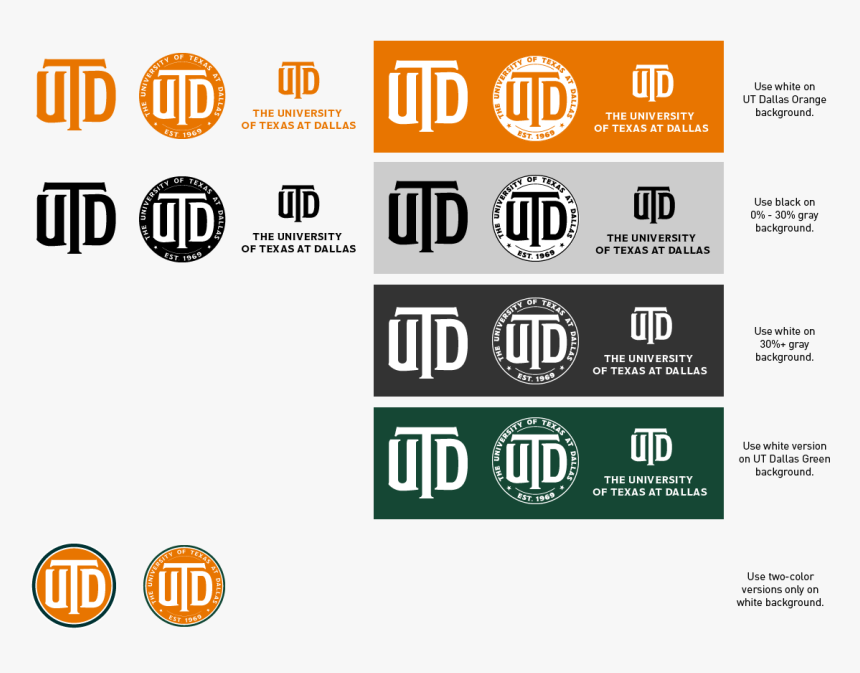 Correct Colors For The Utd Monogram - Traffic Sign, HD Png Download