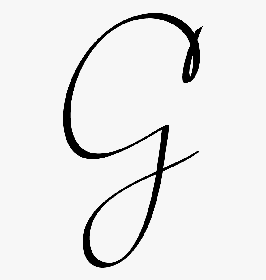 Monogram Letter Clip Art - Line Art, HD Png Download