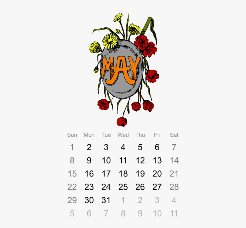 Text,calendar,month - Desk Calendar October 2019, HD Png Download