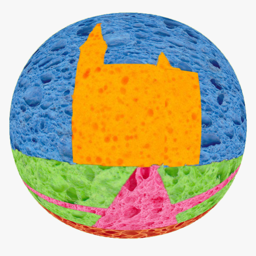 Great Absorption Spongeball - Sponge Texture, HD Png Download