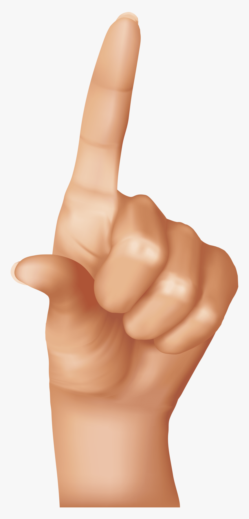 Tuching-hand - Big Hands Png, Transparent Png