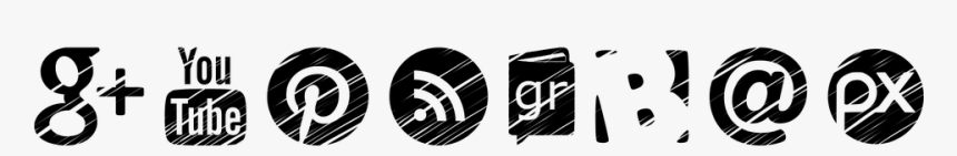 Redes Sociais, Google, Youtube, Pinterest, Rss - Youtube Icon, HD Png Download