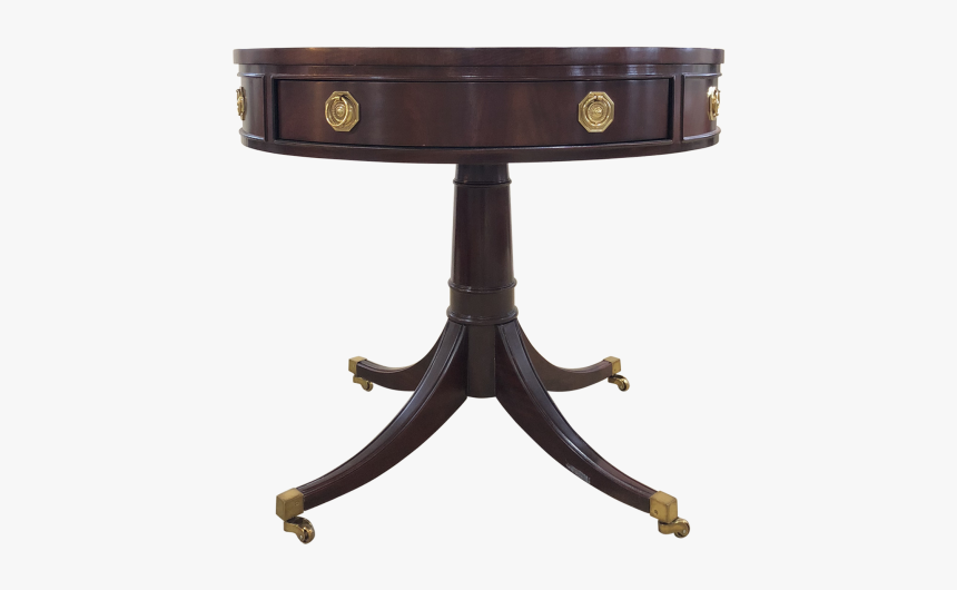 Table Png Images Transparent - Hickory Chair Company Drum Table, Png Download
