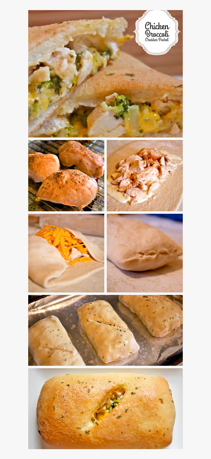 The Chicken Broccoli Cheddar Pocket Is A Homemade Hot - Empanada, HD Png Download