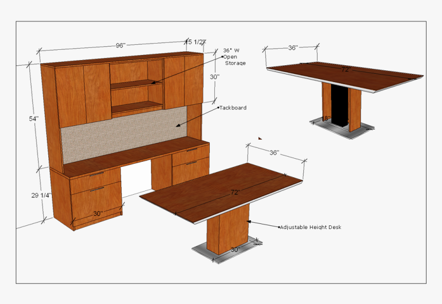 Height Of Executive Table Clipart , Png Download - Height Of Executive Table, Transparent Png