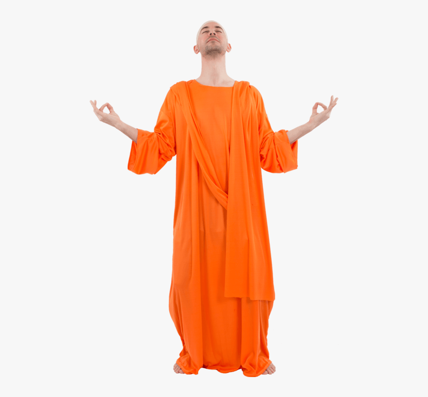Adult Buddhist Monk Costume , Png Download - Buddha Costume, Transparent Png