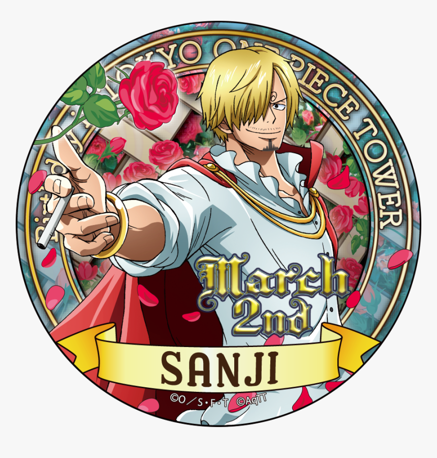 Transparent Sanji Png - One Piece Badges Sanji, Png Download