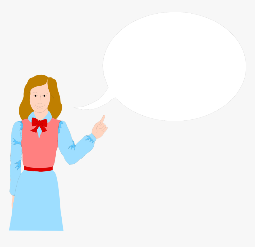 Cartoon Free Stock Photo - Talking Bubble, HD Png Download