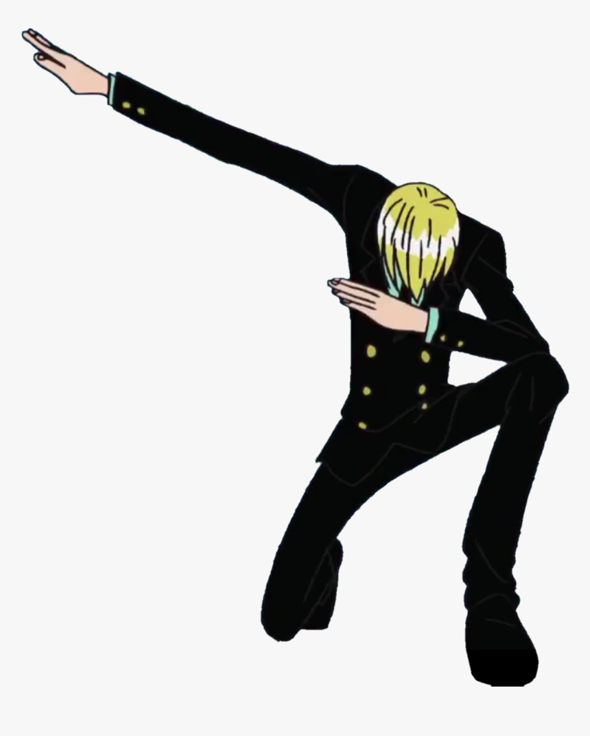 Transparent Dabbing Sanji Ur Welcome - Sanji Dabbing, HD Png Download