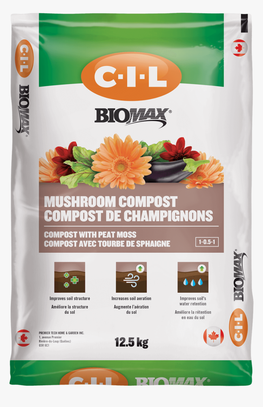 Cil Biomax Mushroom Compost 1 - Biomax Manure Compost, HD Png Download