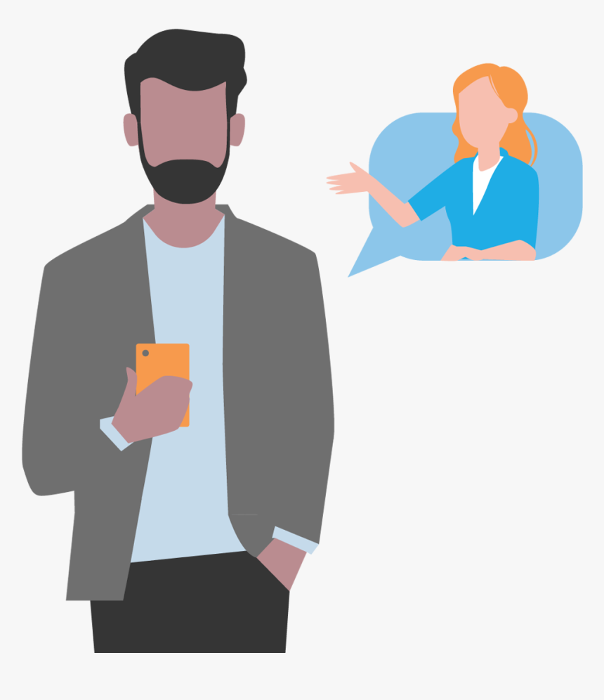 Person Talking Png, Transparent Png