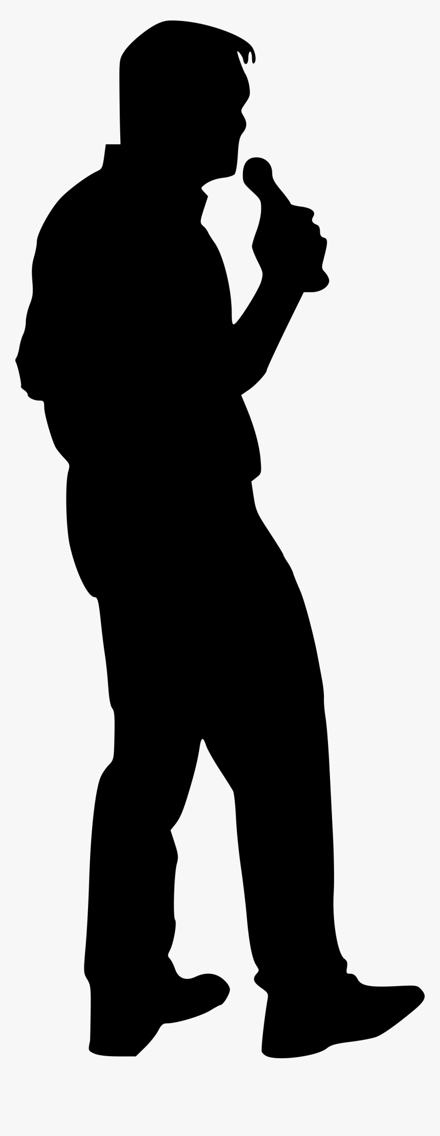Silhouette Of Woman Png, Transparent Png