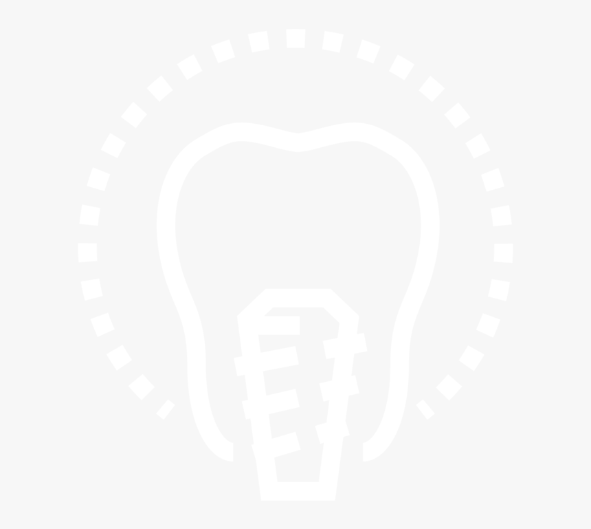 Dental-implants - Johns Hopkins Logo White, HD Png Download