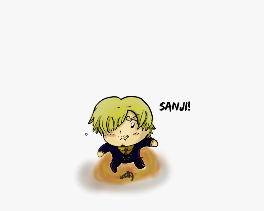 Chibi Sanji - Cartoon, HD Png Download