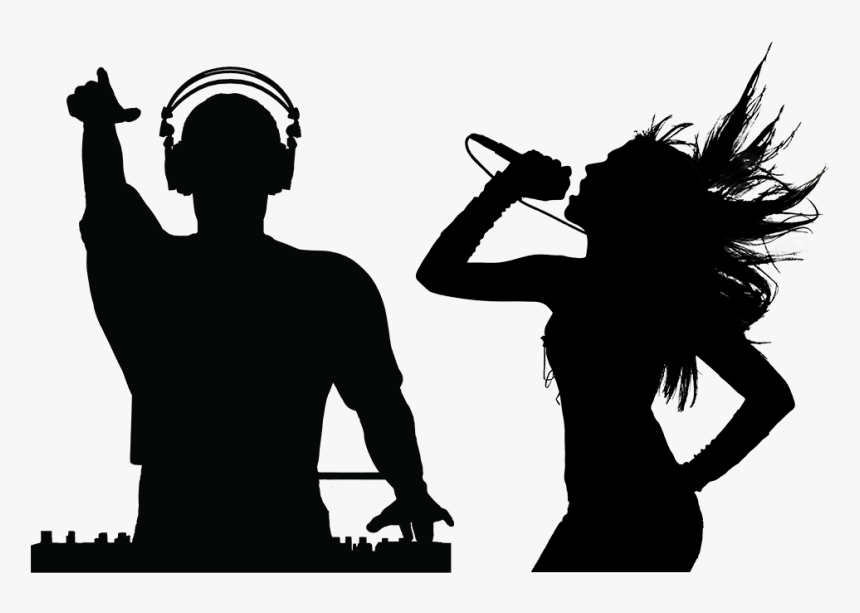 Singer Silhouettes, HD Png Download