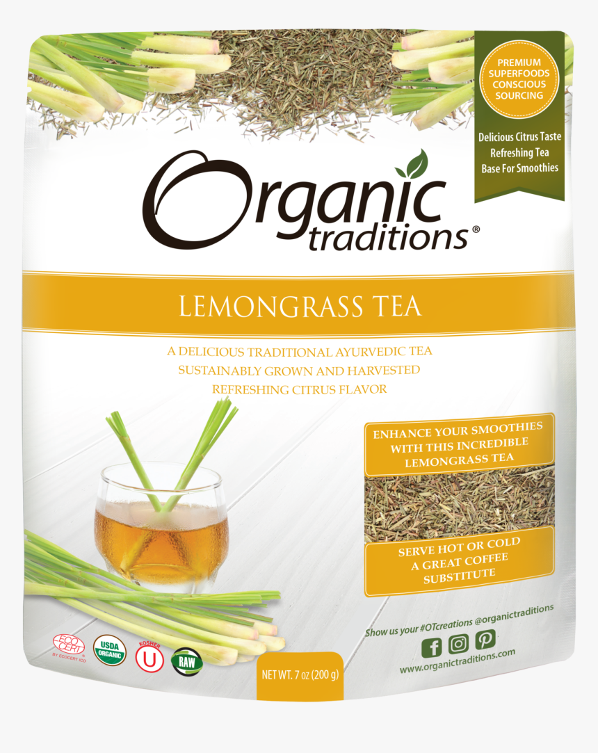 Organic Traditions Barley Grass Juice Powder, HD Png Download