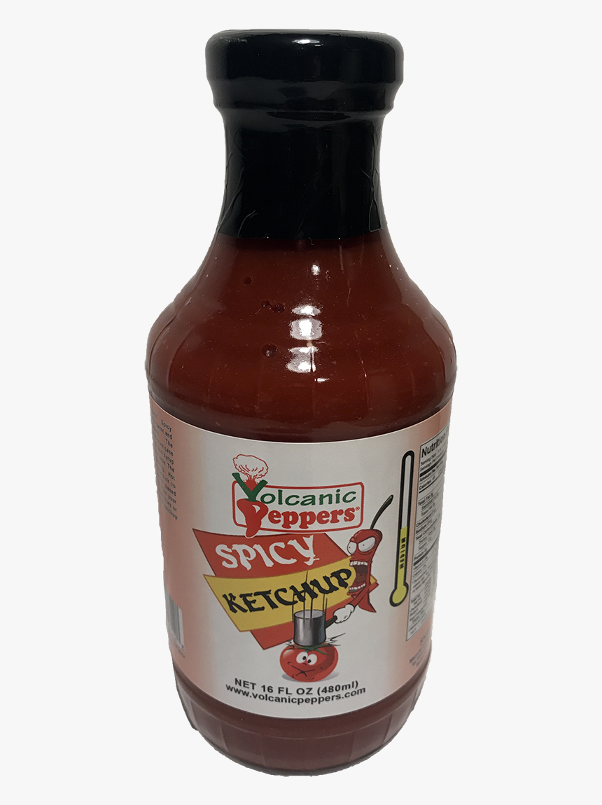 Spicy Ketchup - 16 Oz - Bottle, HD Png Download