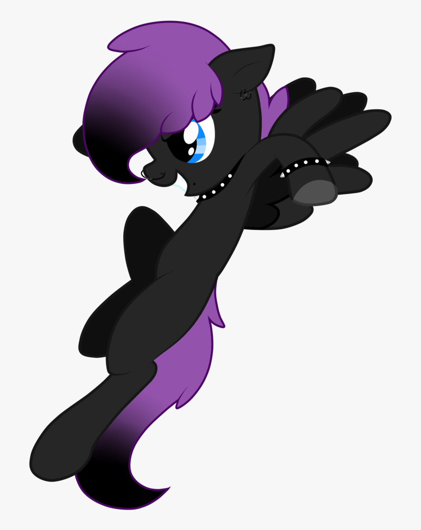 Absolitedisaster08, Choker, Female, Mare, Nose Piercing, - Cartoon, HD Png Download