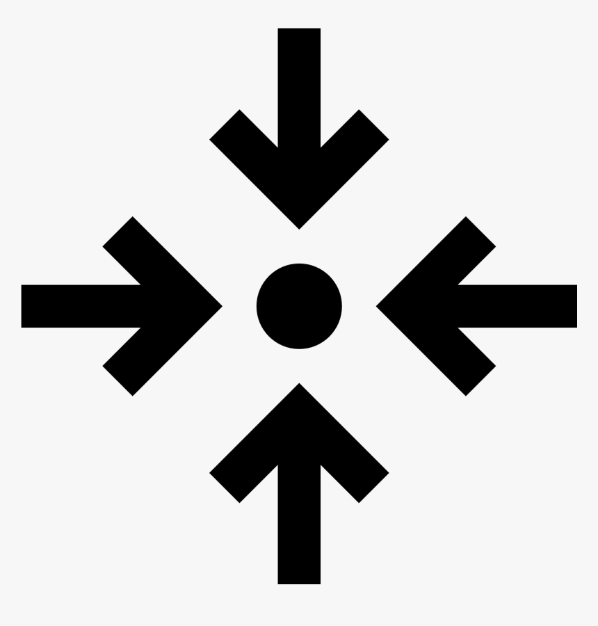 Transparent Small Arrow Png - Meeting Point Icon, Png Download