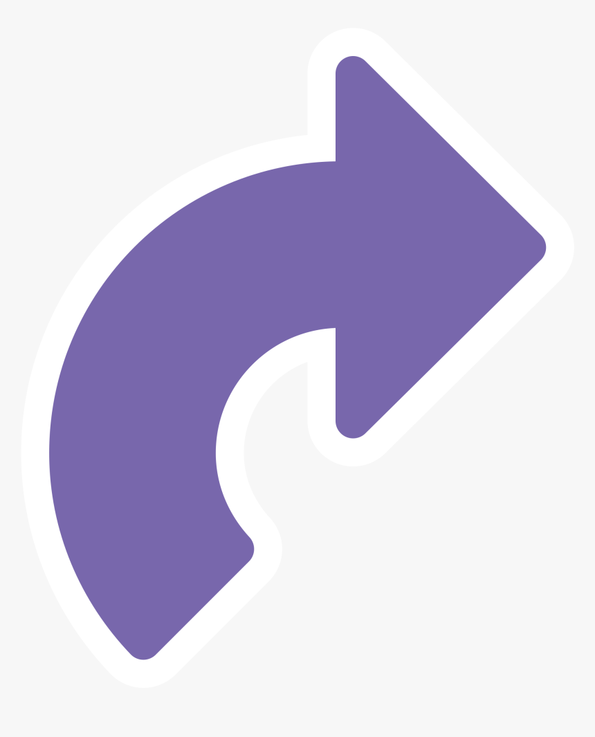 Primary Rotate Right Clip Arts - Стрелка Вектор Пнг, HD Png Download