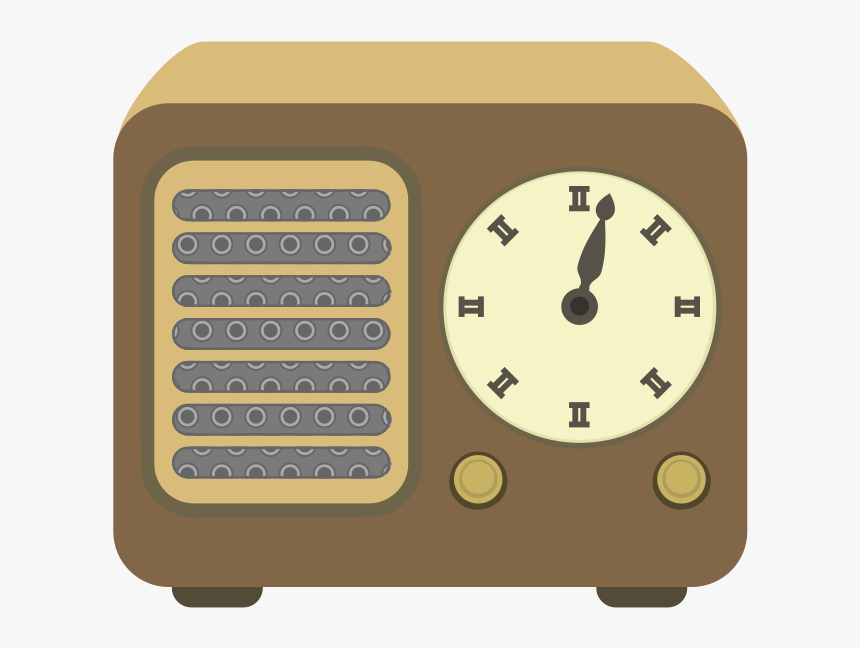 Radio Clipart Cute - Clipart Radio In The 1920, HD Png Download