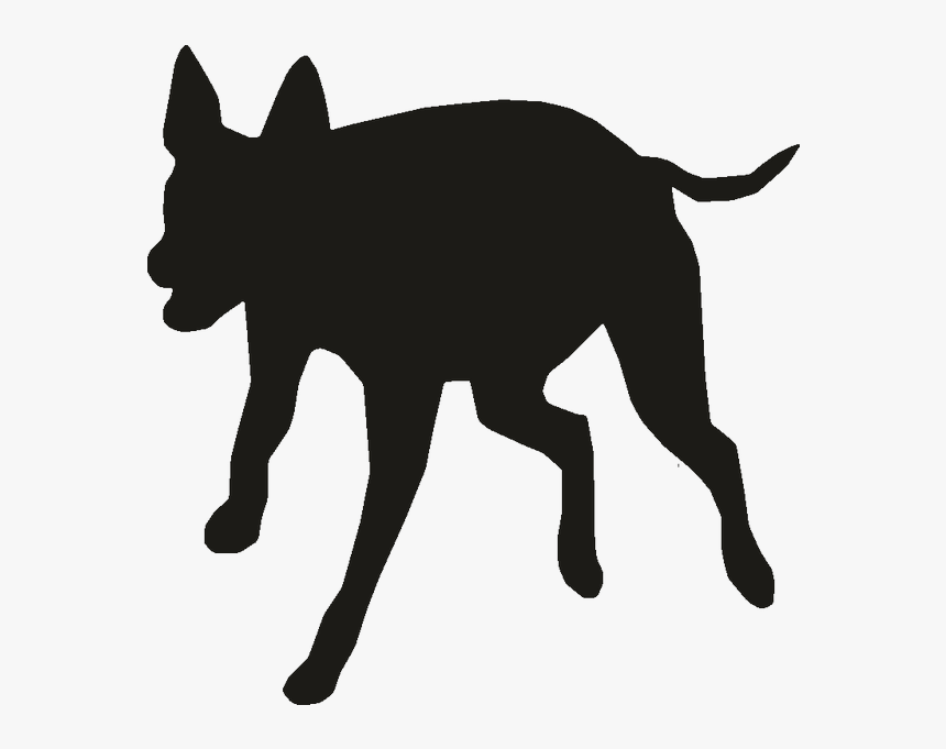Dog Breed Ukrmedia Horoscope Clip Art - Silueta De Coyote, HD Png Download