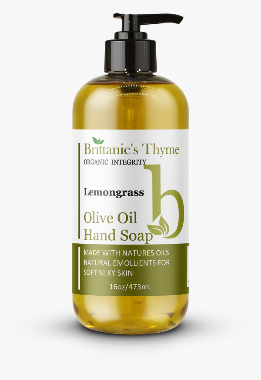 Lemongrass Olive Oil Hand Soap - Soap Oil Png, Transparent Png
