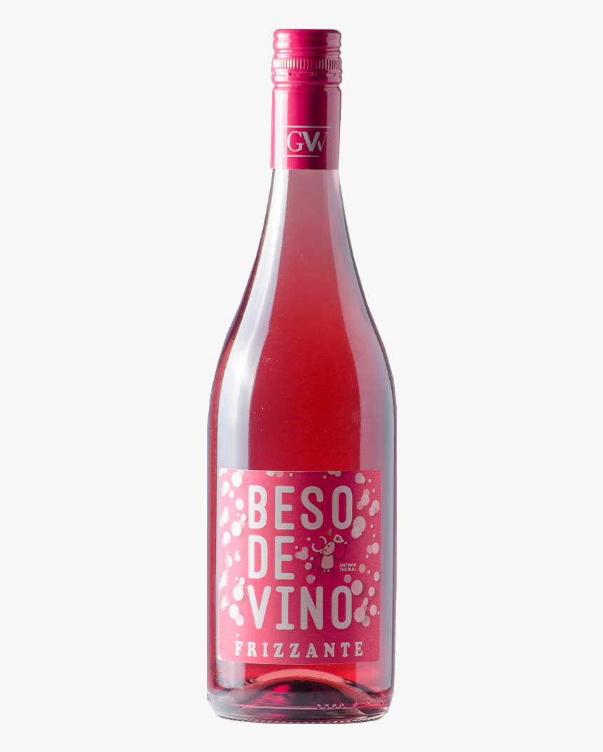 Beso De Vino Frizzante Rosé - Glass Bottle, HD Png Download
