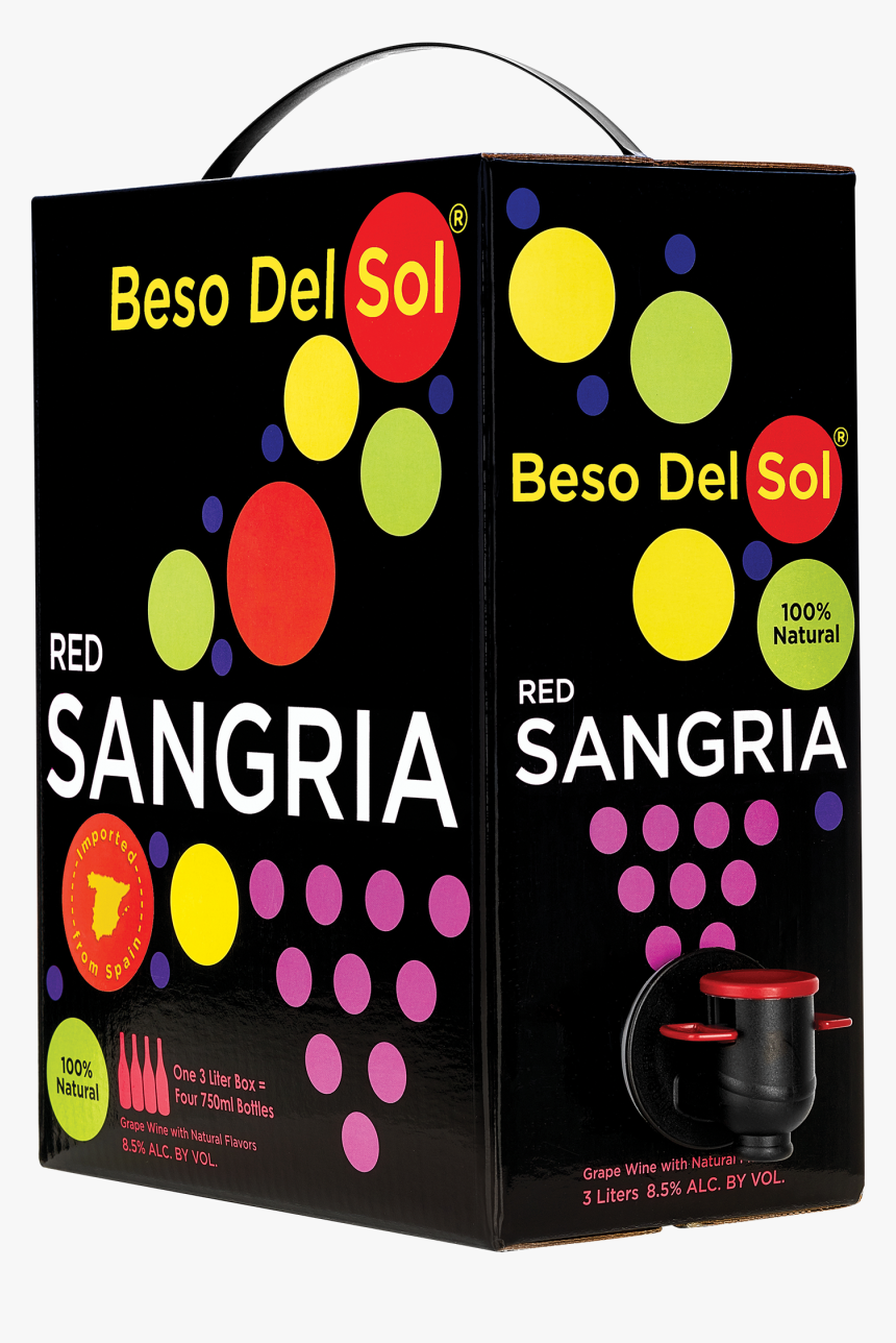 Sangria Wine Beso Del Sol, HD Png Download