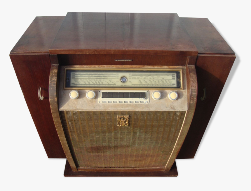 Furniture Old Radio Tsf Wooden Brand Voice Of His Master - Plywood, HD Png Download