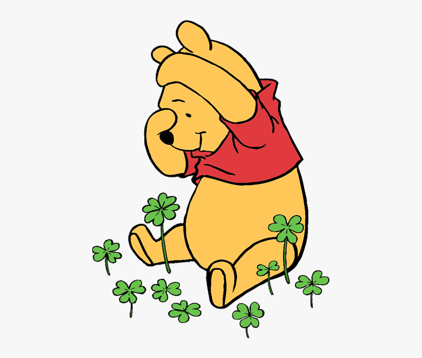 Winnie The Pooh Clover, HD Png Download